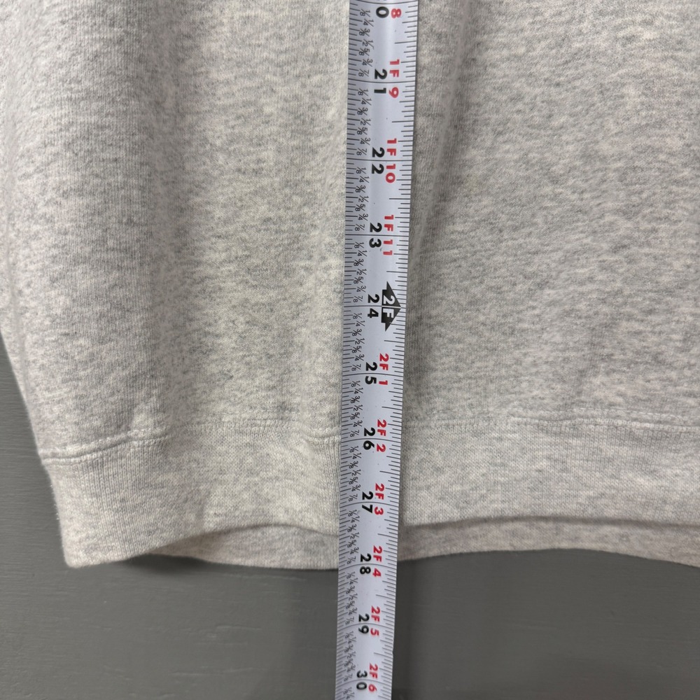 Vintage Galt Sand RARE Blank Sweatshirt Heather Gray Embroidered Mountain 90s XL - Picture 5 of 6